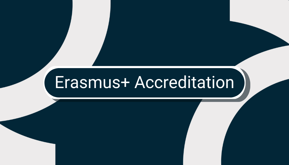 Decorative image of Erasmus+ Accreditation